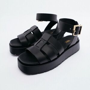 Leather fisherman sandals